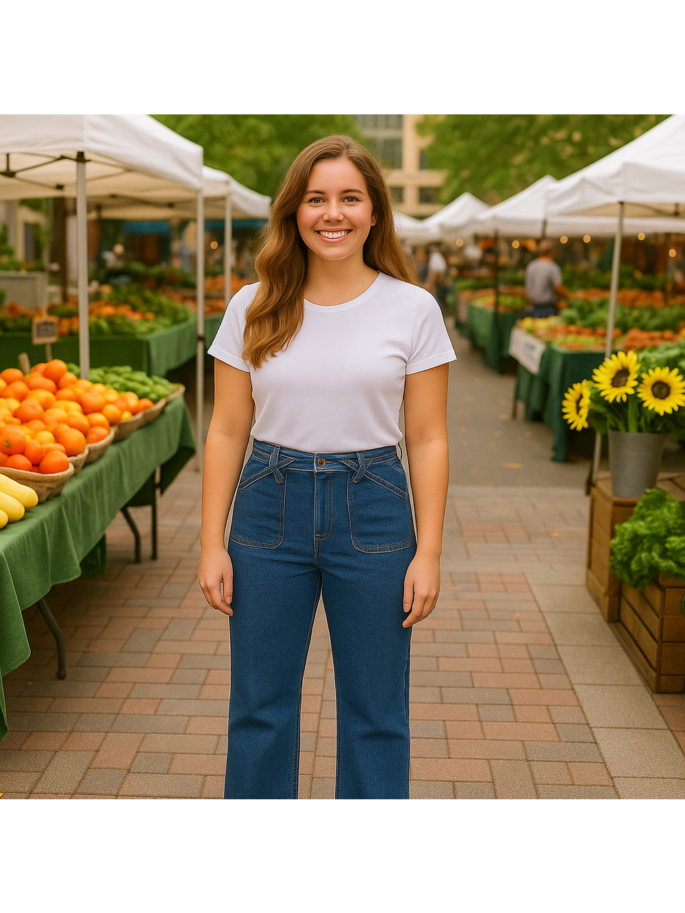 BONJOUR Women’s Wide/Flare Jeans — No Back Pockets, Y2K